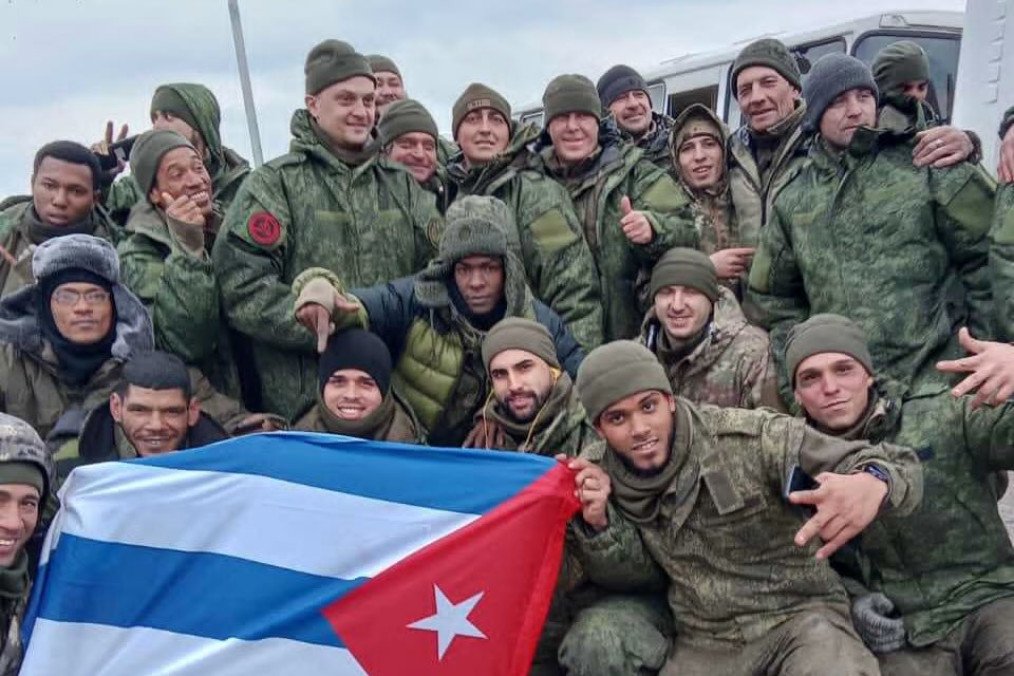 Cuban fighters in the ranks of the Russian Army, 2025. (Photo: open source)