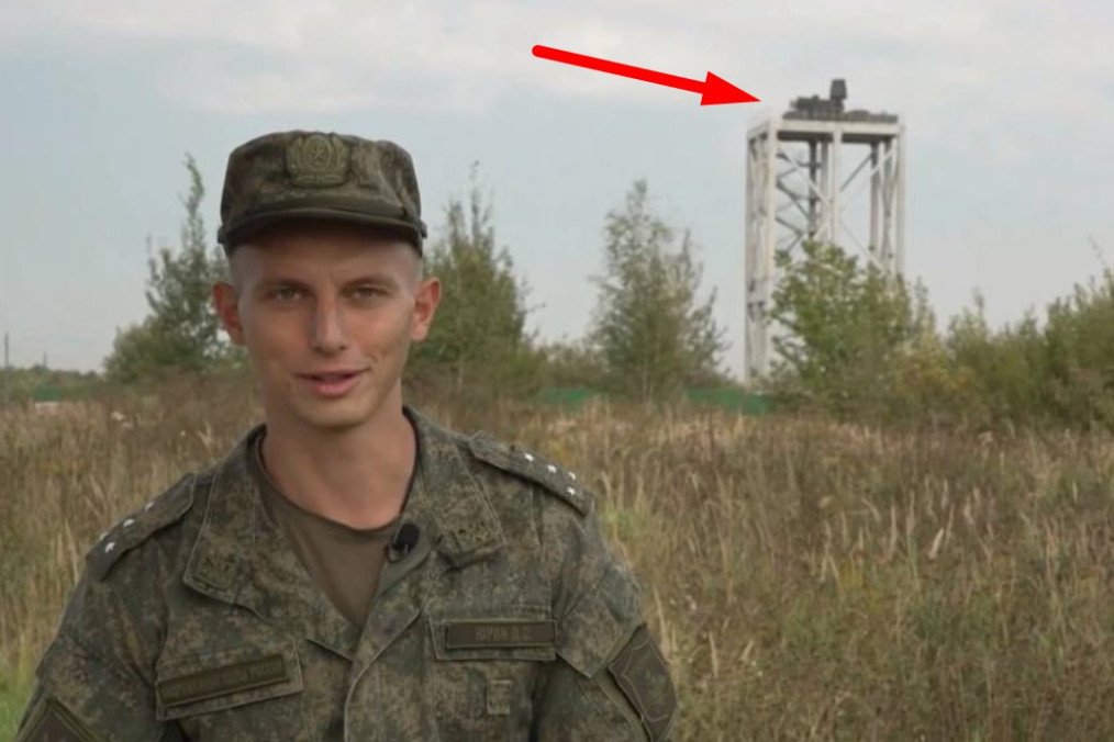 The tower on which the Pantsir-S1 was installed in the Moscow region, September 2023. The tower on which the Pantsir-S1 was installed in the Moscow region, September 2023.
