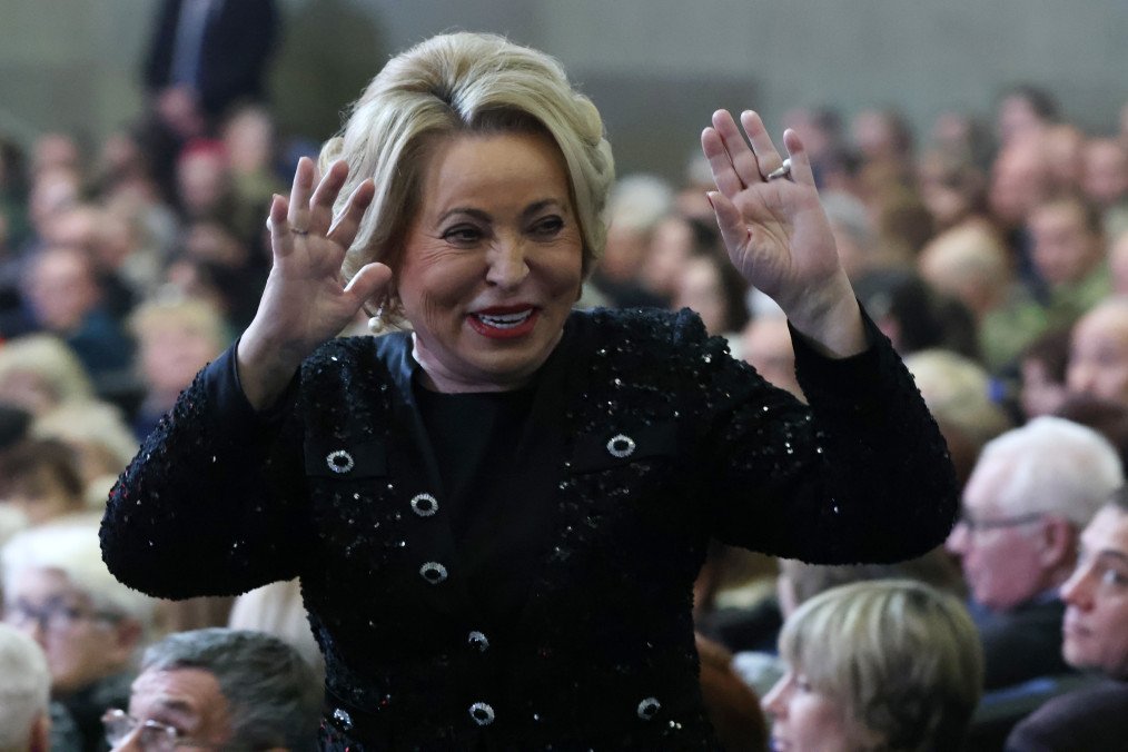 Protest Erupts During Russian Speaker Matviyenko’s Speech at World Conference of Speakers in Geneva Protest Erupts During Russian Speaker Matviyenko’s Speech at World Conference of Speakers in Geneva