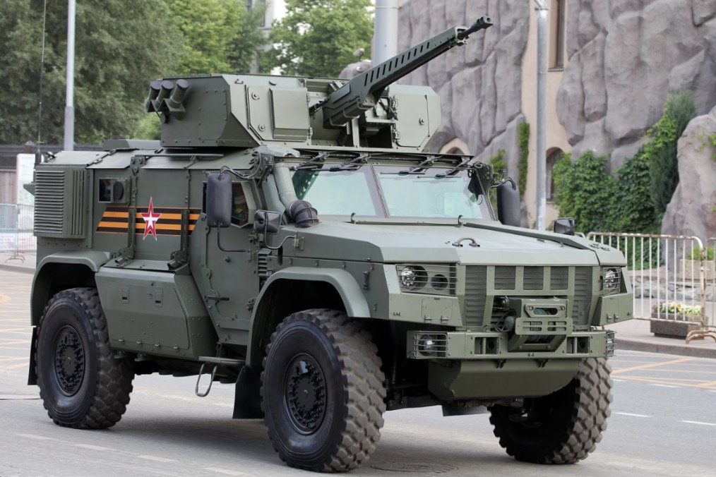 K-4386 “Typhoon-VDV” armored vehicle equipped with the 32V01 combat module. (Source: V. Kuzmin)