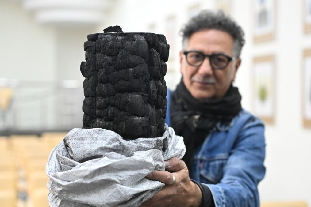 Italian artist and designer Walter Espedito Trento. (Source: Ukrinform)