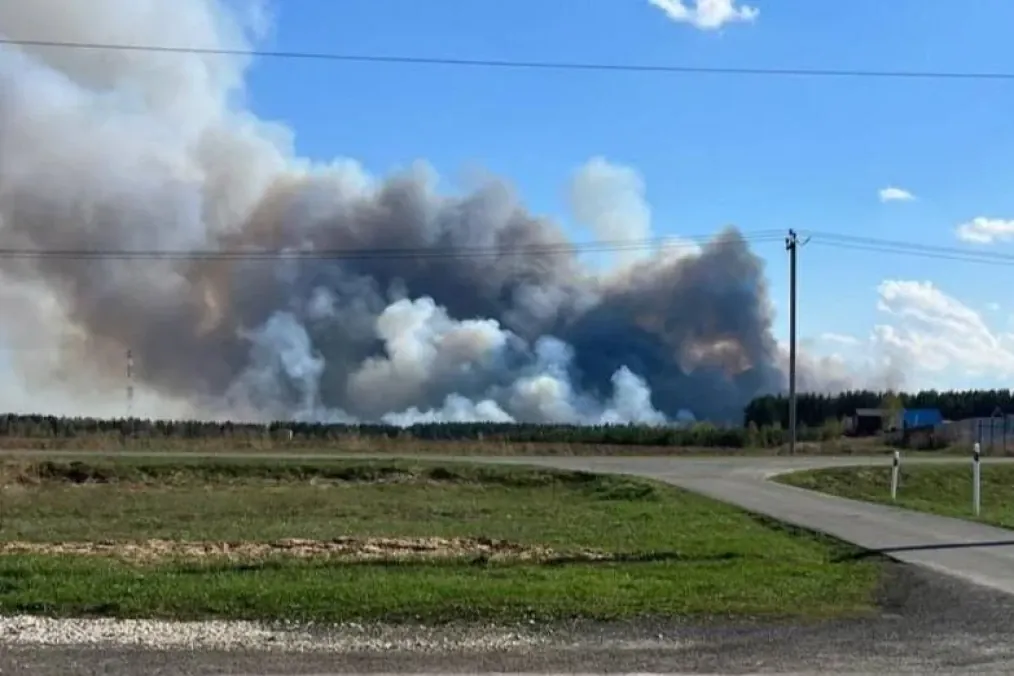 Explosion at Russian 51st GRAU Arsenal Likely Caused by Drone Attack During Munitions Unloading Explosion at Russian 51st GRAU Arsenal Likely Caused by Drone Attack During Munitions Unloading
