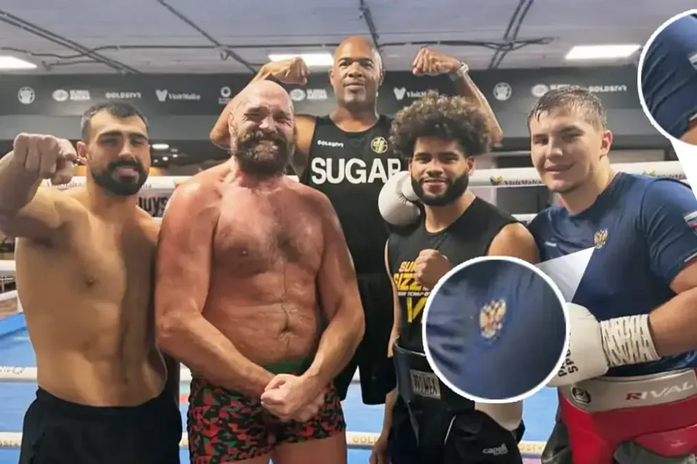 Fury Trains With Russian Contract Soldier Ahead of Usyk Rematch