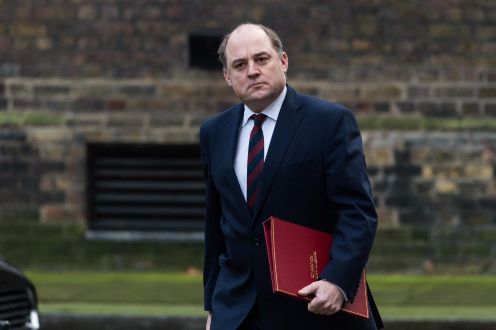 Secretary of State for Defence Ben Wallace attends a Cabinet meeting in Downing Street on January 7, 2020, in London, England. (Source: Getty Images)