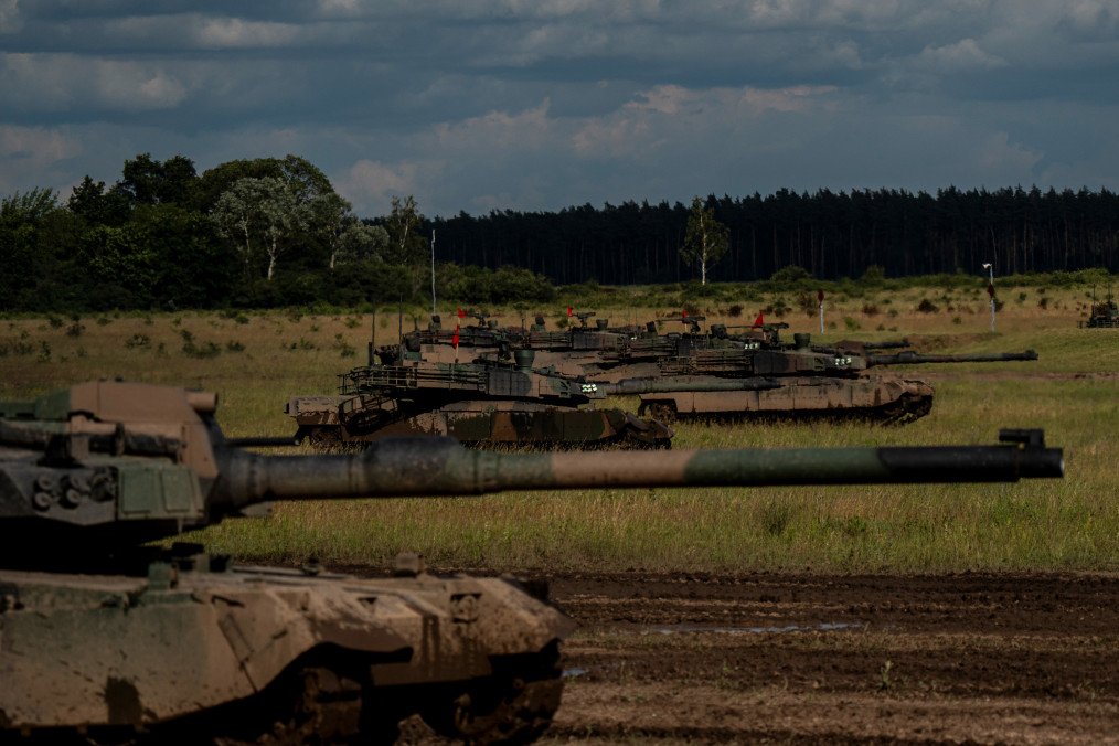 Polish K2 Black Panther tanks during Operation Brave Boar 26 military exercise at the Orzysz Land Forces Training Center near the Suwalki Gap in Poland, on Wednesday, June 17, 2026. Polish K2 Black Panther tanks during Operation Brave Boar 26 military exercise at the Orzysz Land Forces Training Center near the Suwalki Gap in Poland, on Wednesday, June 17, 2026.