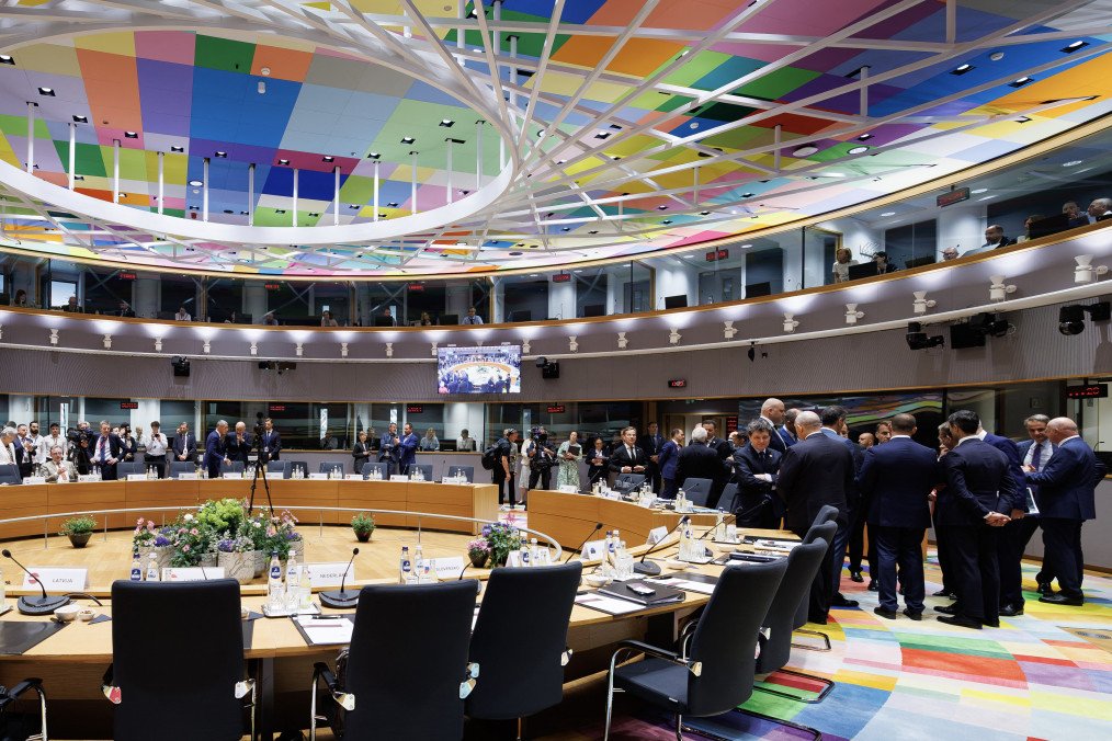 Zelenskyy to Address EU Summit on Ukraine Aid, Enlargement, and Russian Hybrid Threats EU Summit in Brussels, on June 19, 2026. (Source: Getty Images)