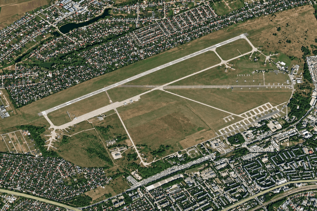 Aerial view of the Rostov-on-Don airfield. (Source: Wikimedia Commons) Aerial view of the Rostov-on-Don airfield. (Source: Wikimedia Commons)