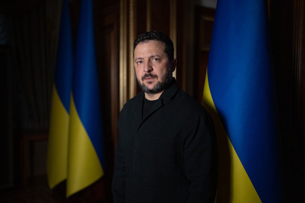 Ukrainian President Volodymyr Zelenskyy following an interview in Kyiv, Ukraine, on October 18, 2026. (Source: Getty Images) Ukrainian President Volodymyr Zelenskyy following an interview in Kyiv, Ukraine, on October 18, 2026. (Source: Getty Images)