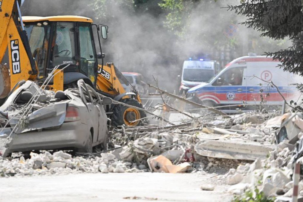 Russian Missile Strike Hits Kharkiv Medical Facility, At Least 8 People Injured