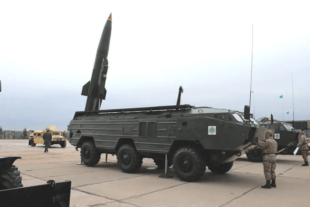 A Russian Tochka-U missile system, also known as the SS-21 Scarab. Illustrative photo. (Source: Getty Images)