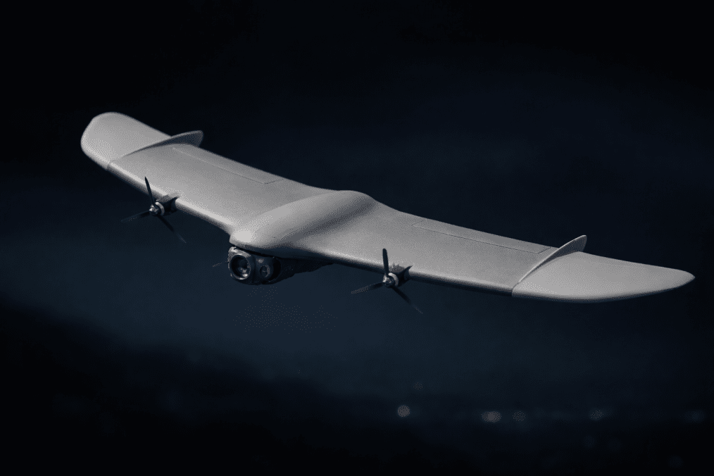 Illustrative render of Russia’s “Knyaz Veshchy Oleg” reconnaissance drone. (Source: UNITED24 Media)