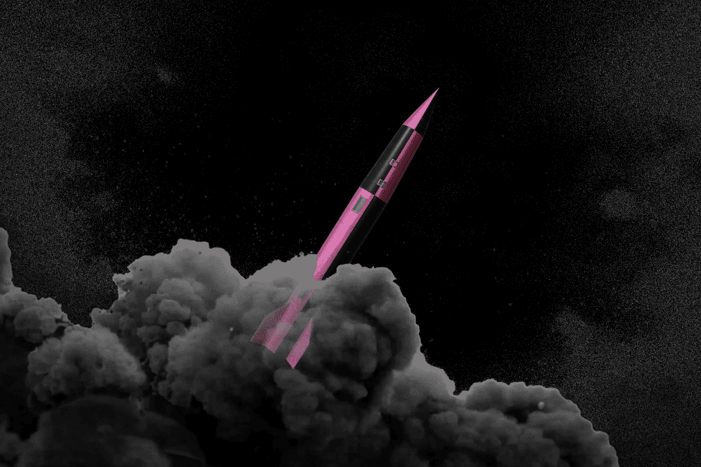 Concept render of Fire Point’s FP-7.X missile, developed as the basis for the future FREYJA anti-ballistic interceptor.