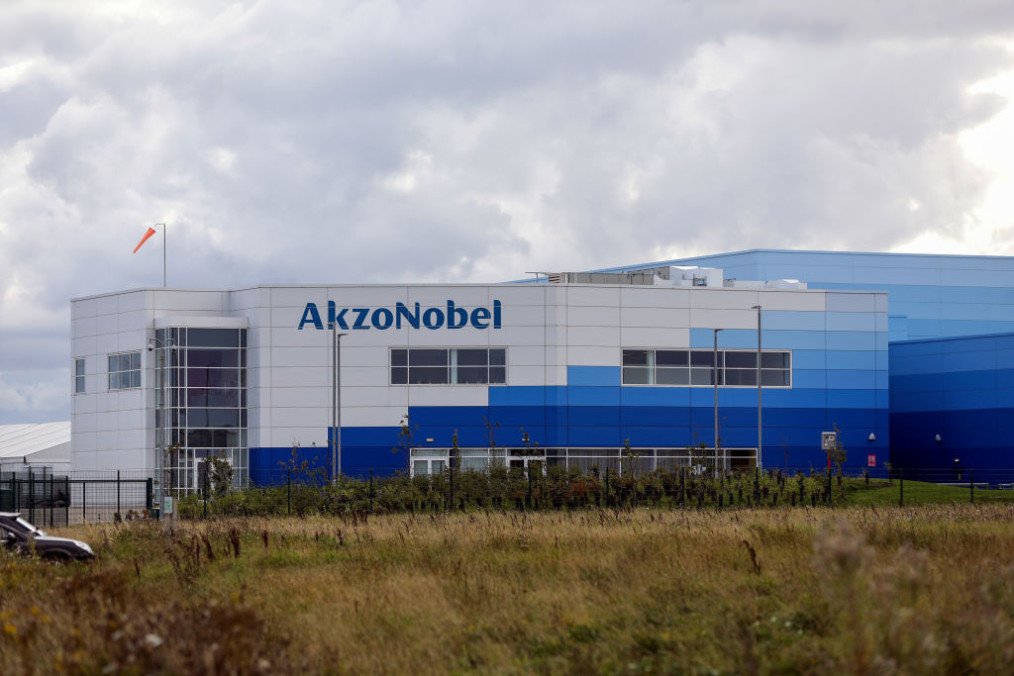 The Akzo Nobel NV factory stands in Ashington, UK, on September 12, 2017. (Source: Getty Images) The Akzo Nobel NV factory stands in Ashington, UK, on September 12, 2017. (Source: Getty Images)