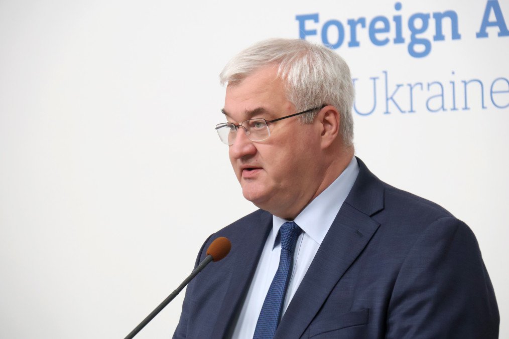 Ukrainian Foreign Minister Andrii Sybiha. (Source: Getty Images)