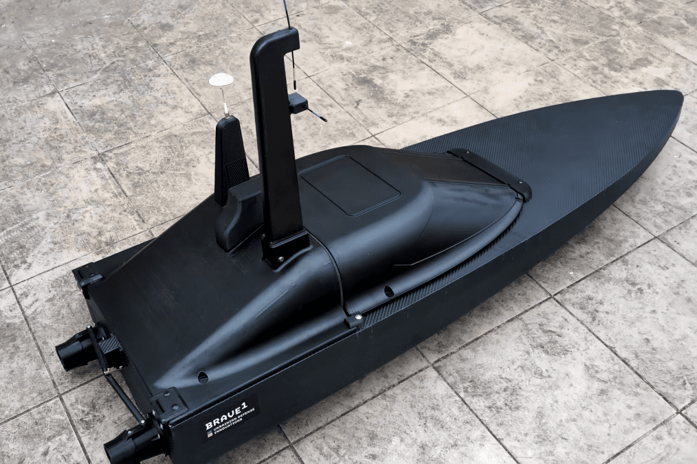 Ukrainian Ursula river drone. (Source: Association of Ukrainian Engineers)
