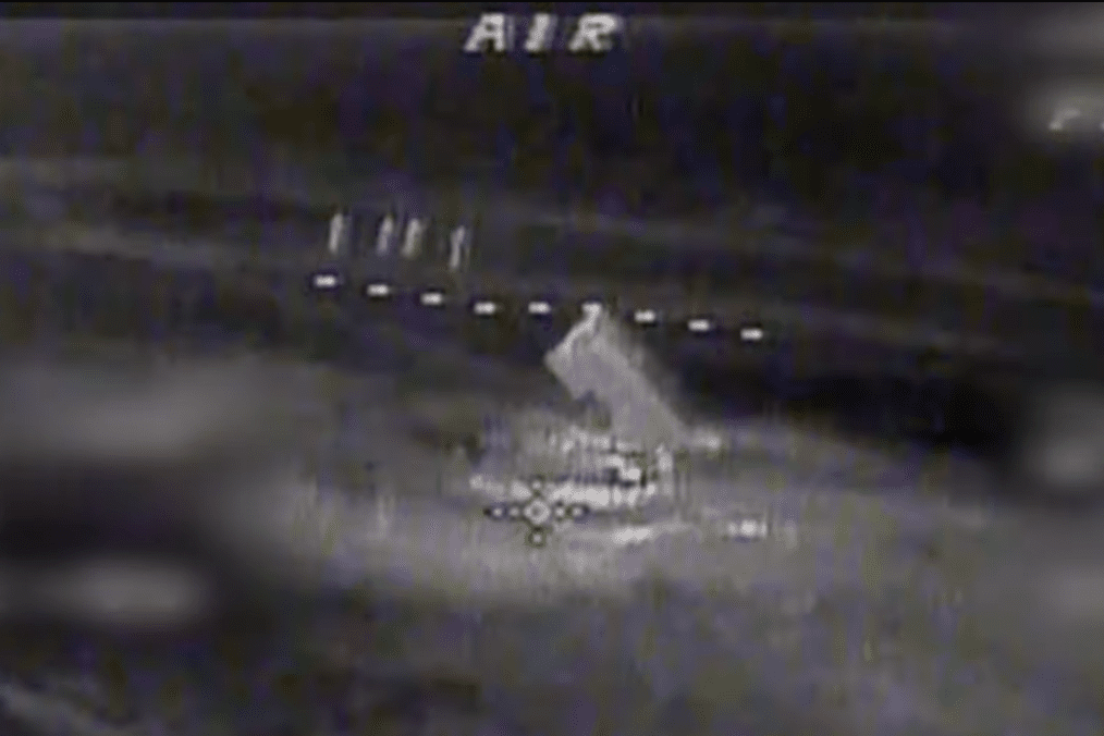 Drone footage captures a Russian TOS-1A “Solntsepyok” heavy flamethrower in the crosshairs of Ukraine’s “Phoenix” unit. (Source: Getty Images)