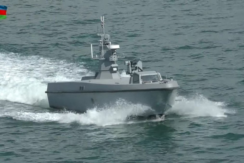 Azerbaijan Unveils Missile-Armed Naval Drones in Caspian, Challenging Russia at Sea