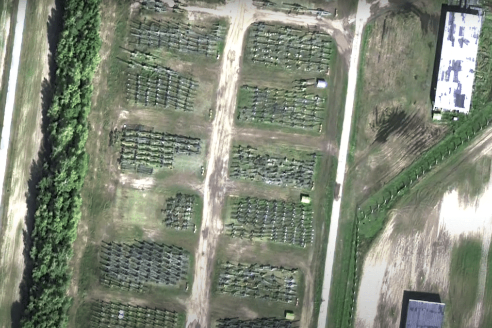 Russia Has Depleted Nearly Half of Its Towed Artillery at Key Storage Site Russia Has Depleted Nearly Half of Its Towed Artillery at Key Storage Site