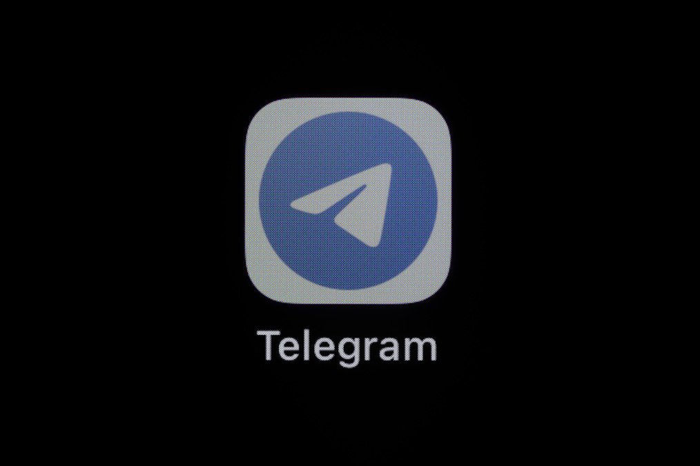 The logo of the Telegram app is seen on the display of a smartphone. (Source: Getty Images) The logo of the Telegram app is seen on the display of a smartphone. (Source: Getty Images)