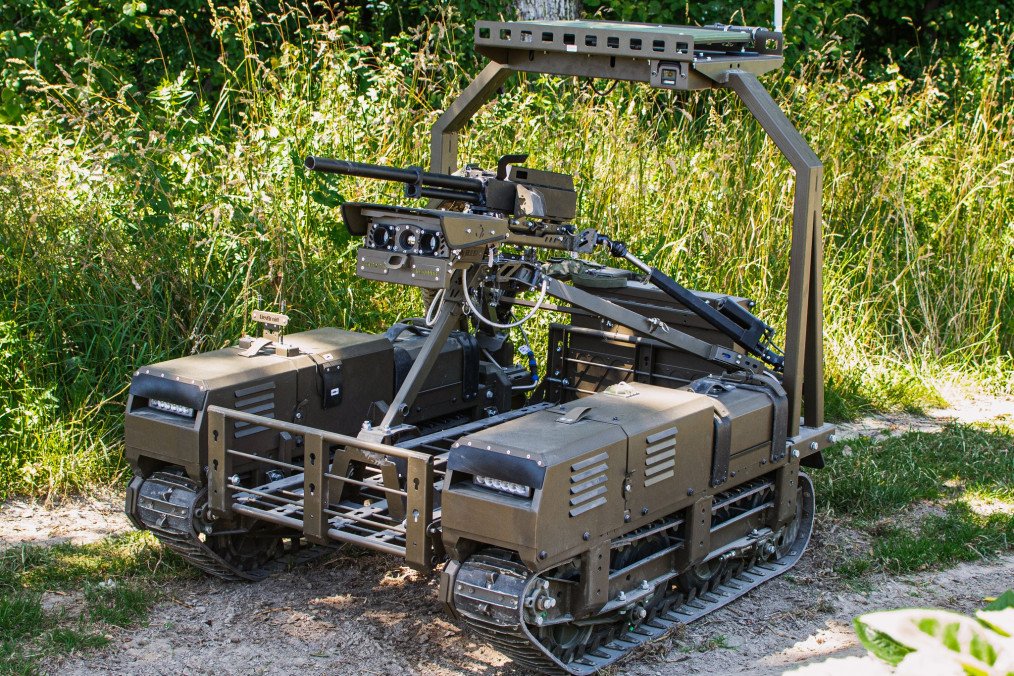 DevDroid Droid TW-7.62 ground robot. (Source: DevDroid)