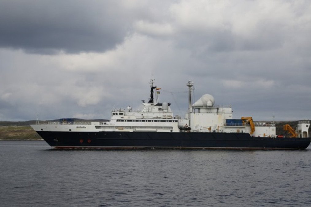 Russian Spy Ship Escorted Out of Irish Sea After Approaching Critical Infrastructure