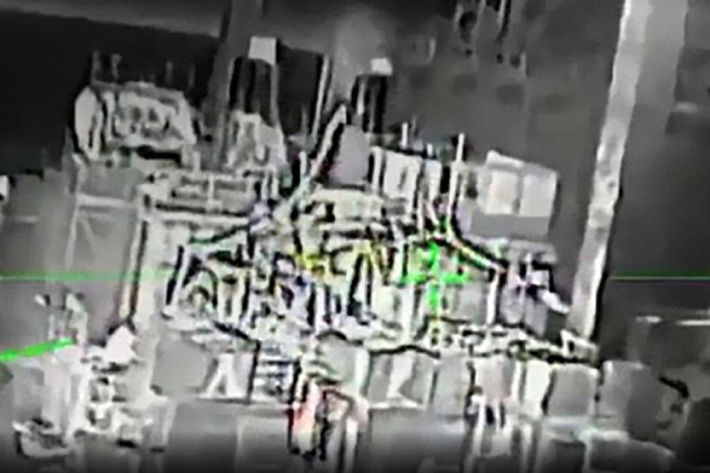 Ukrainian forces successfully targeted and damaged Russian drilling platforms in the Caspian Sea. (Source: General Staff of the Armed Forces of Ukraine)