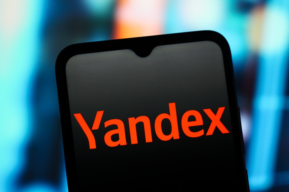 The Yandex logo displayed on a smartphone screen, July 21, 2025. (Source: Getty Images) The Yandex logo displayed on a smartphone screen, July 21, 2025. (Source: Getty Images)