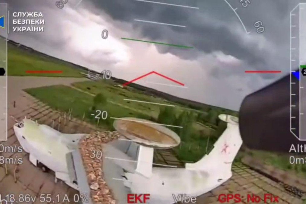 Watch: Ukraine Reveals Exclusive Footage of Massive Drone Attack on Russian Strategic Bombers Watch: Ukraine Reveals Exclusive Footage of Massive Drone Attack on Russian Strategic Bombers
