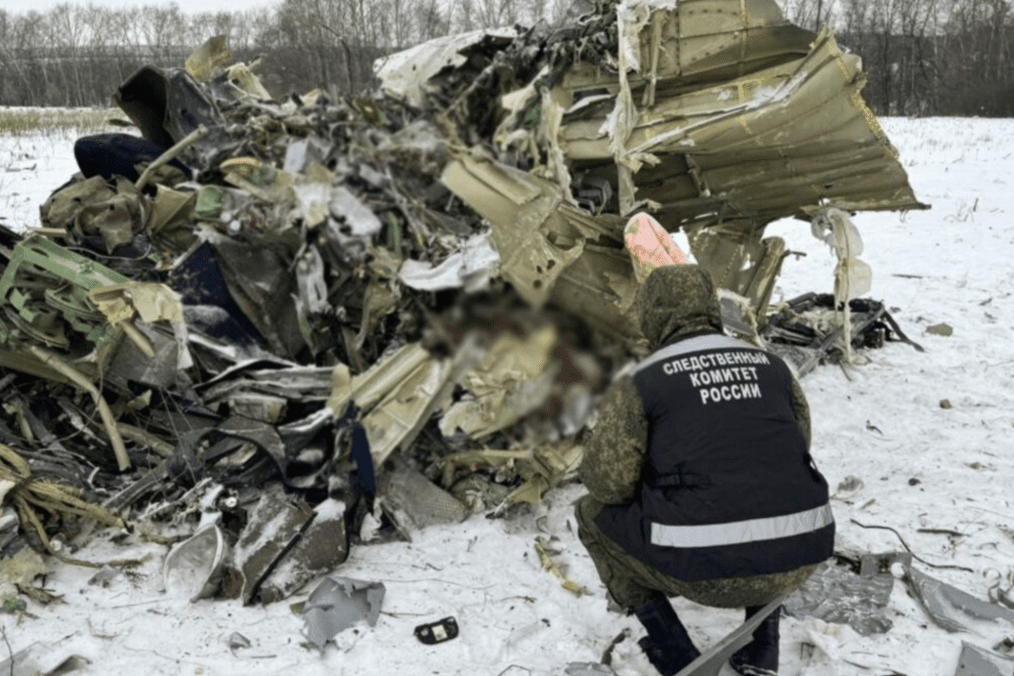 Ukraine Begins Identification of Bodies Transferred by Russia from Il-76 Crash