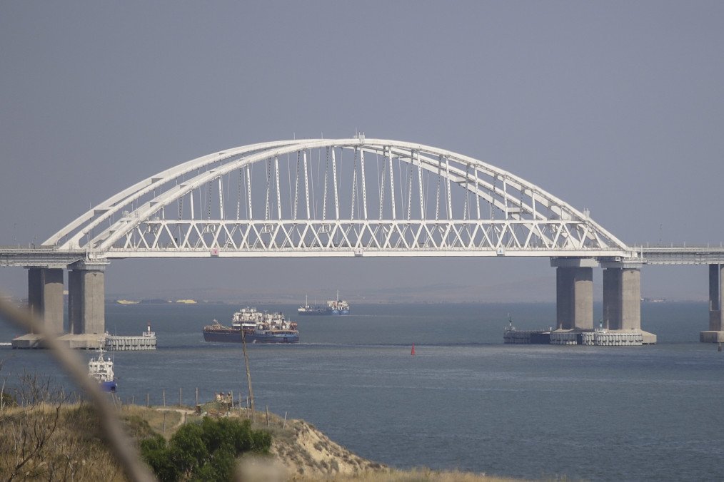 Illegal Kerch Bridge Built by Russia “Must Come Down,” Says Ukraine at The Hauge