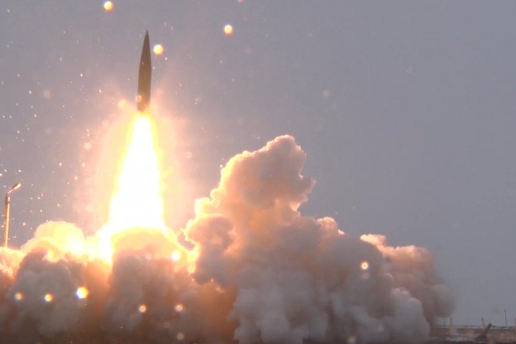 Reported test launch of the Iskander-1000 in 2025. Reported test launch of the Iskander-1000 in 2025.