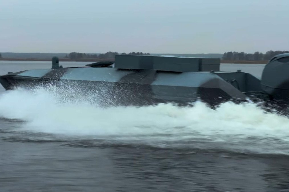 Ukraine Reveals Advanced Naval Drone Carriers Used in Strikes on Crimea