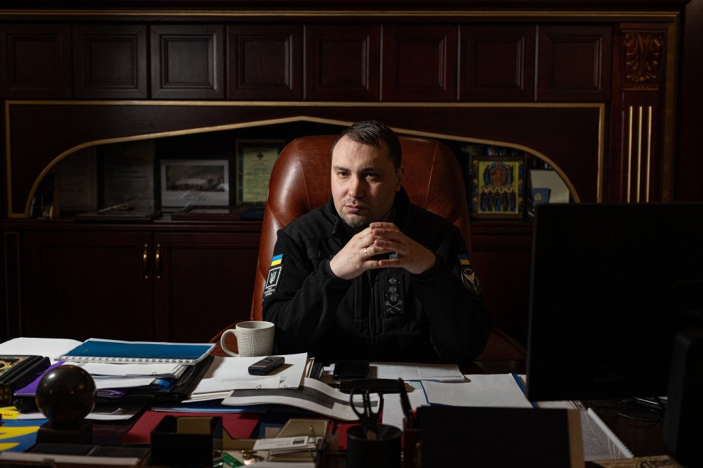Head of the Office of the President of Ukraine Kyrylo Budanov. (Source: Getty Images)