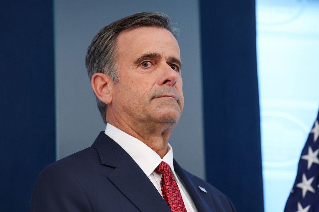 CIA Director John L. Ratcliffe attends a news conference in James S. Brady Press Briefing Room of the White House on April 06, 2026 in Washington, DC. (Source: Getty Images) CIA Director John L. Ratcliffe attends a news conference in James S. Brady Press Briefing Room of the White House on April 06, 2026 in Washington, DC. (Source: Getty Images)