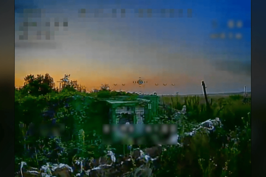 A Russian frontline shelter targeted by a Ukrainian Vampire strike drone on the South Slobozhanskyi axis. (Source: State Border Guard Service of Ukraine) A Russian frontline shelter targeted by a Ukrainian Vampire strike drone on the South Slobozhanskyi axis. (Source: State Border Guard Service of Ukraine)