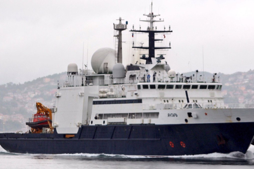 Russian Spy Ship Spotted Again in British Waters