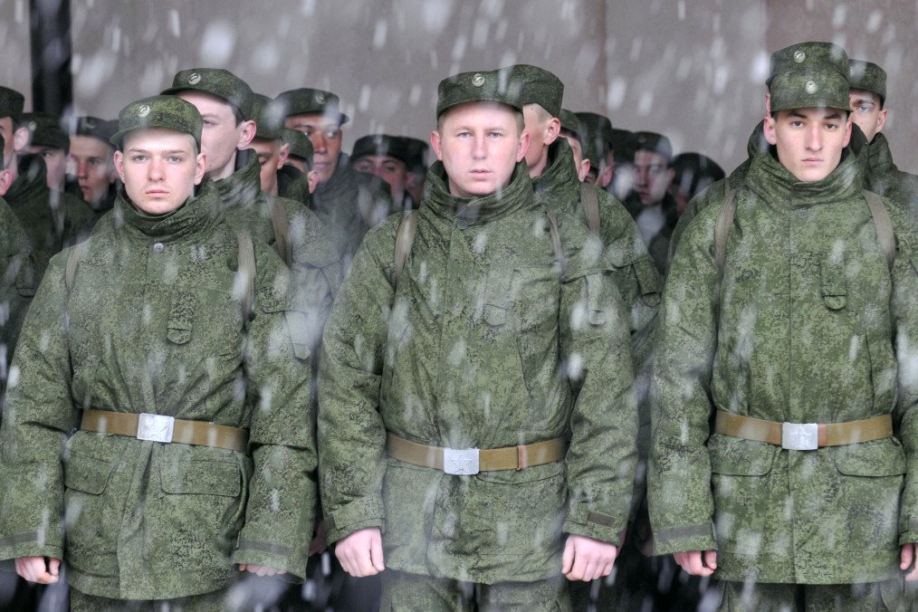 Russian conscripts