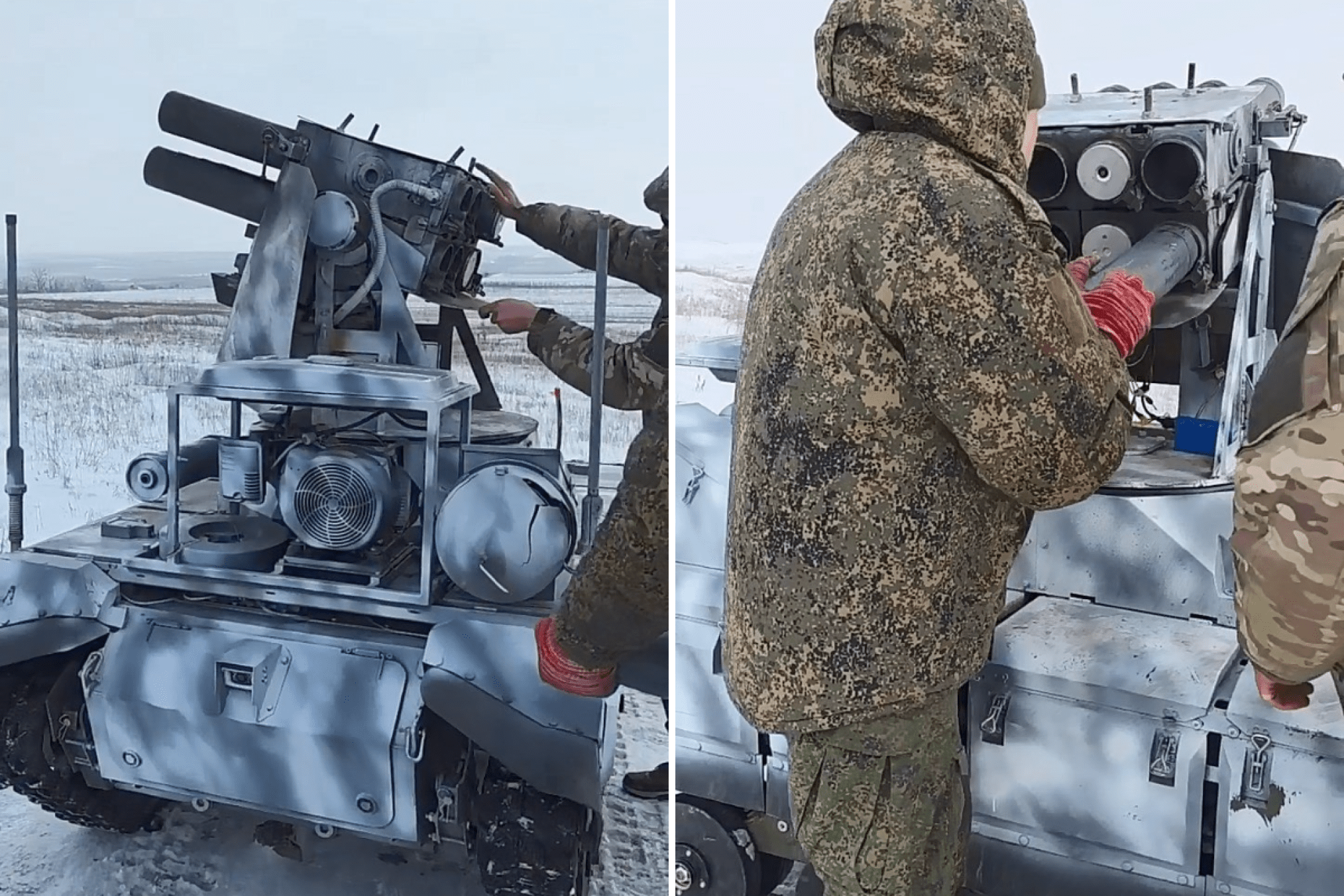 Russia Turns North Korean Rocket Launcher Into Crewless Ground Drone ...