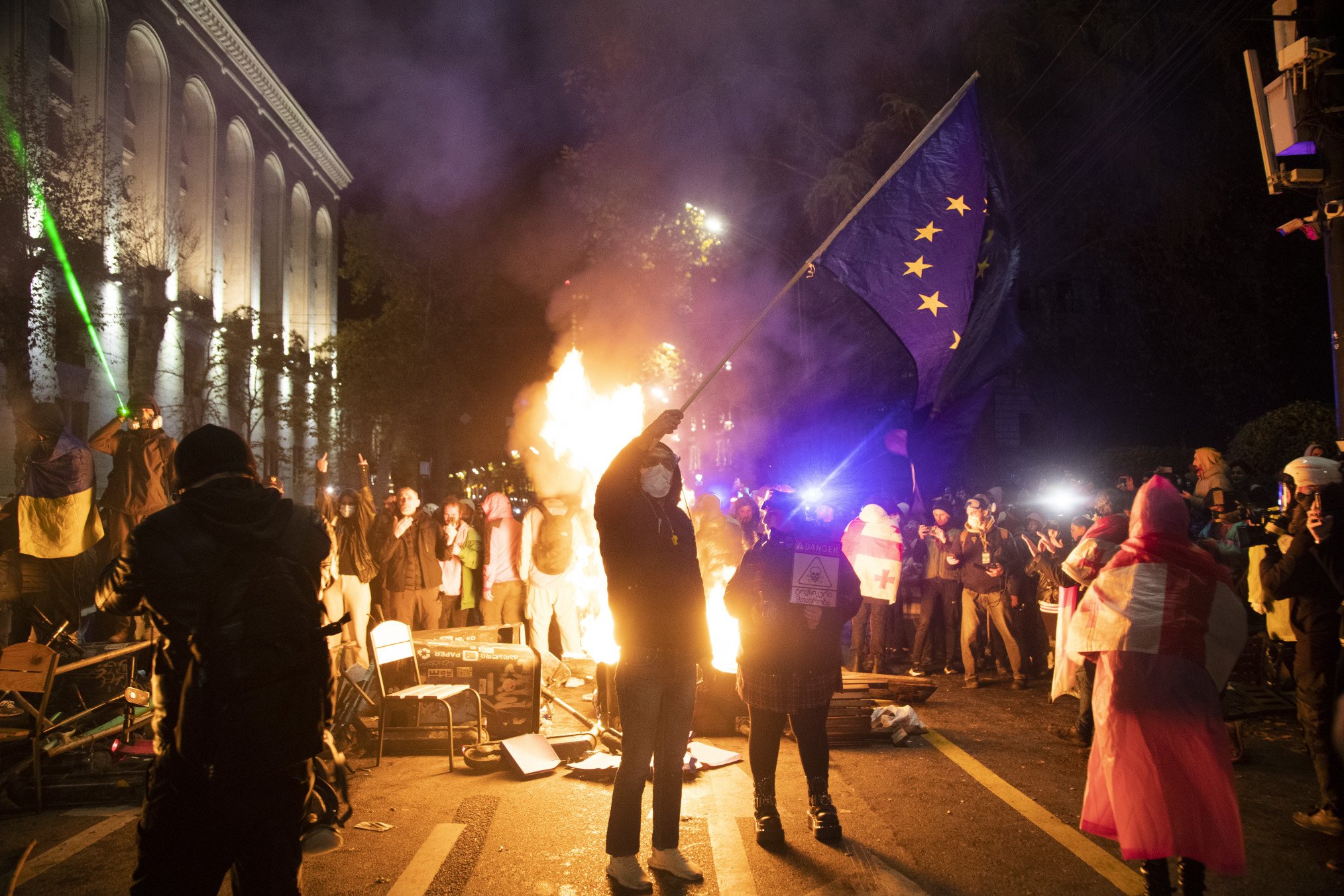 Protests in Georgia Enter Fourth Day Amid Anti-Government Sentiments ...