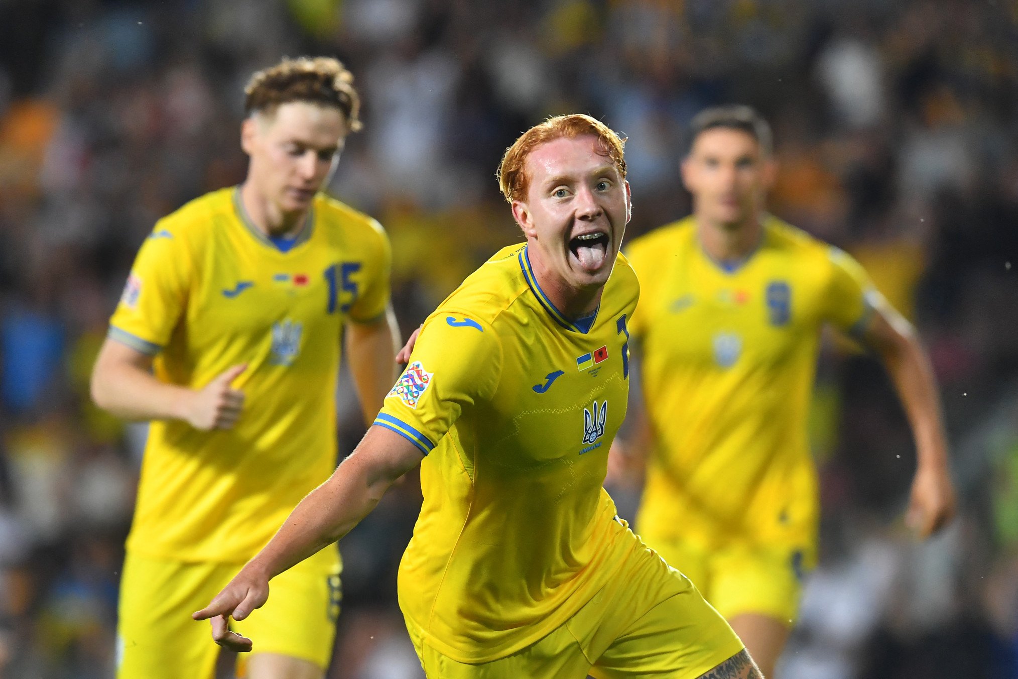 Ukraine Secures First Victory in UEFA Nations League, Beating 1