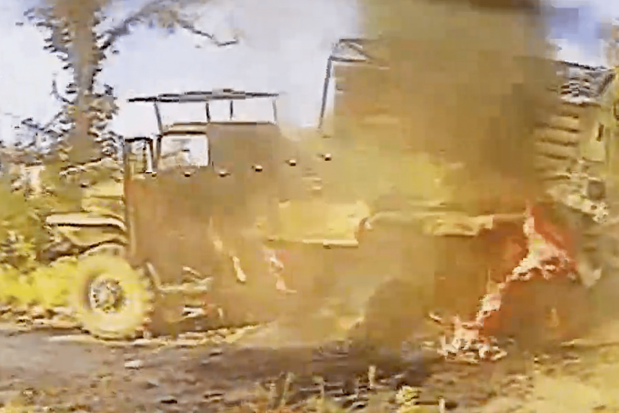 Ukrainian Combat Hawks Drones Destroy Russian Grad Launcher, Knock Out ...