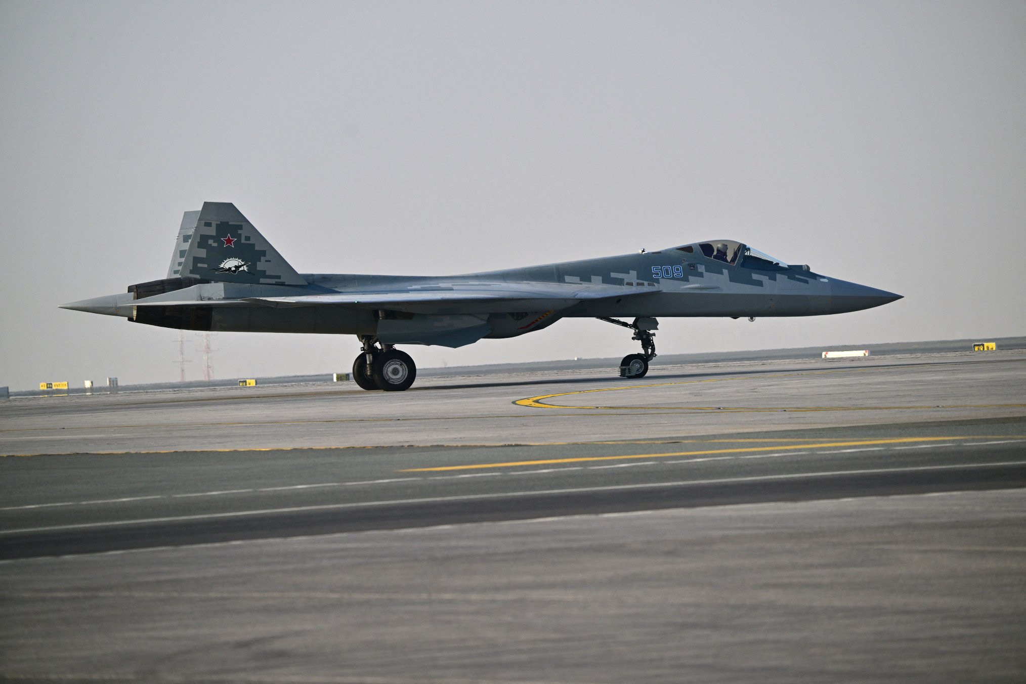 Russian Su-57E Appears in Algeria, Marking Moscow’s First Stealth ...
