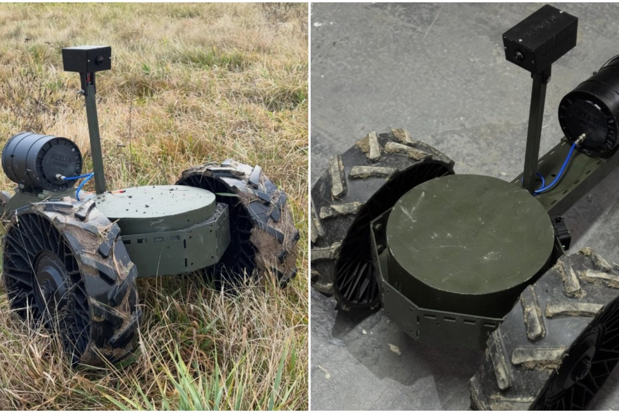 Ukraine Develops Bambetel Fiber-Optic Ground Drone That Can Deliver ...