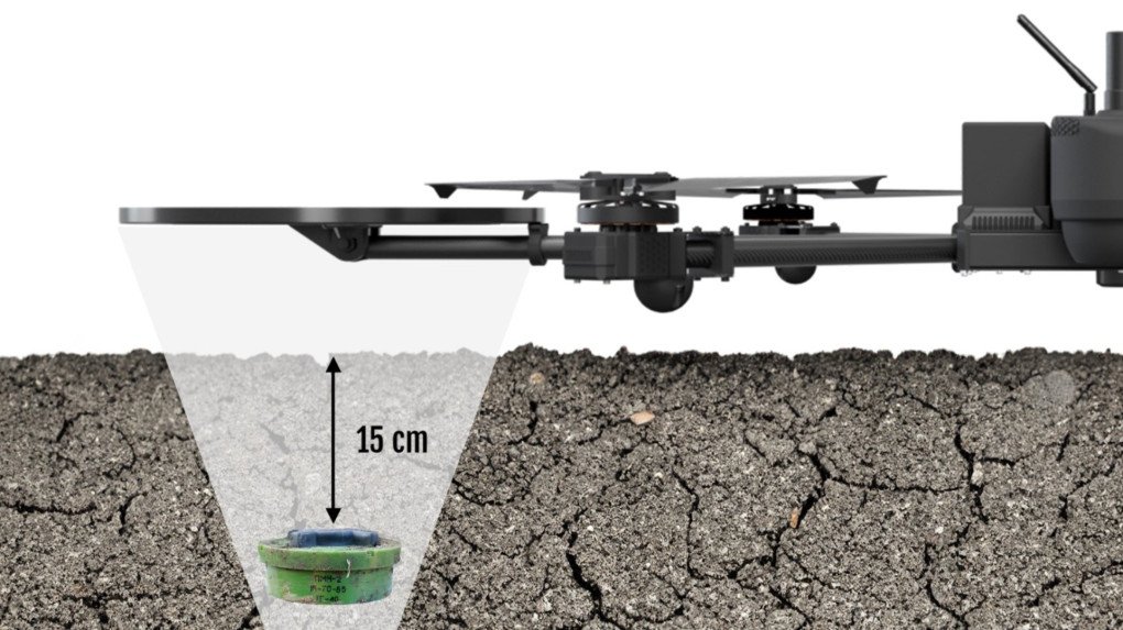 Illustrative image of the Spinner drone work. (Source: Ailand Systems)