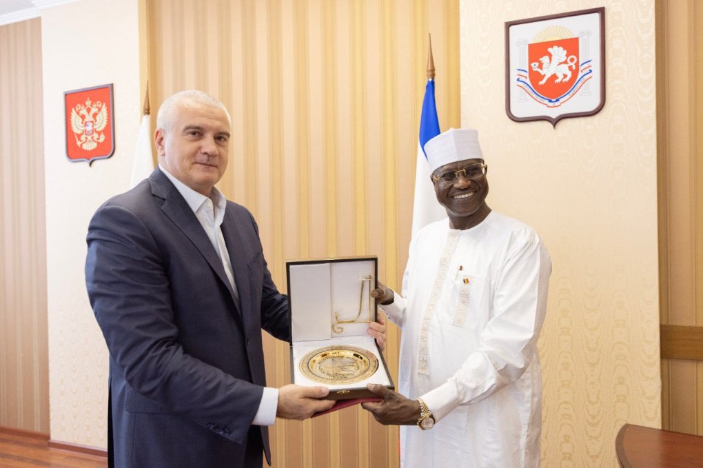 An African diplomat during a visit to illegally occupied Crimea on July 28, 2025. (Source: Russian media) An African diplomat during a visit to illegally occupied Crimea on July 28, 2025. (Source: Russian media)