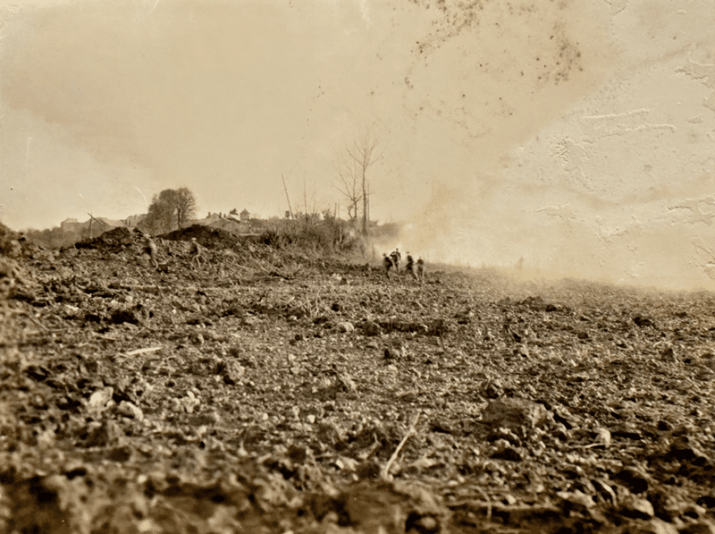 British Troops of the 9th Royal Welch Fusiliers at La Boisselle, on the Somme, France, on 2nd July 1916. (Source: Wikimedia)
