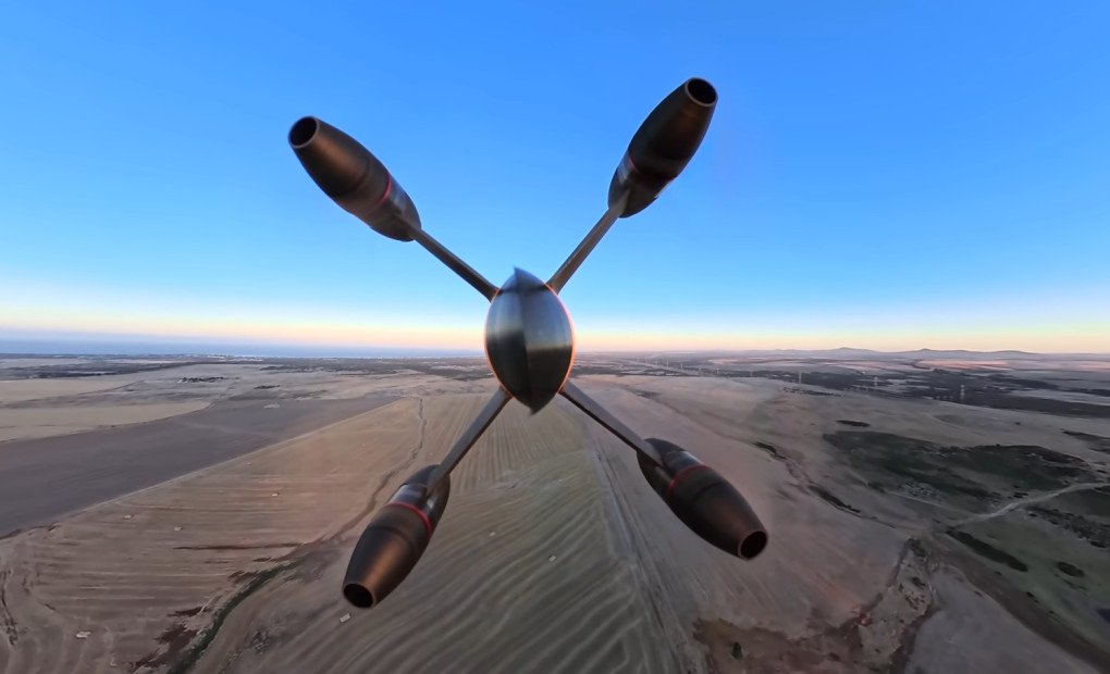 Peregreen V4 during test flights. (Source: Luke Maximo Bell/Youtube)