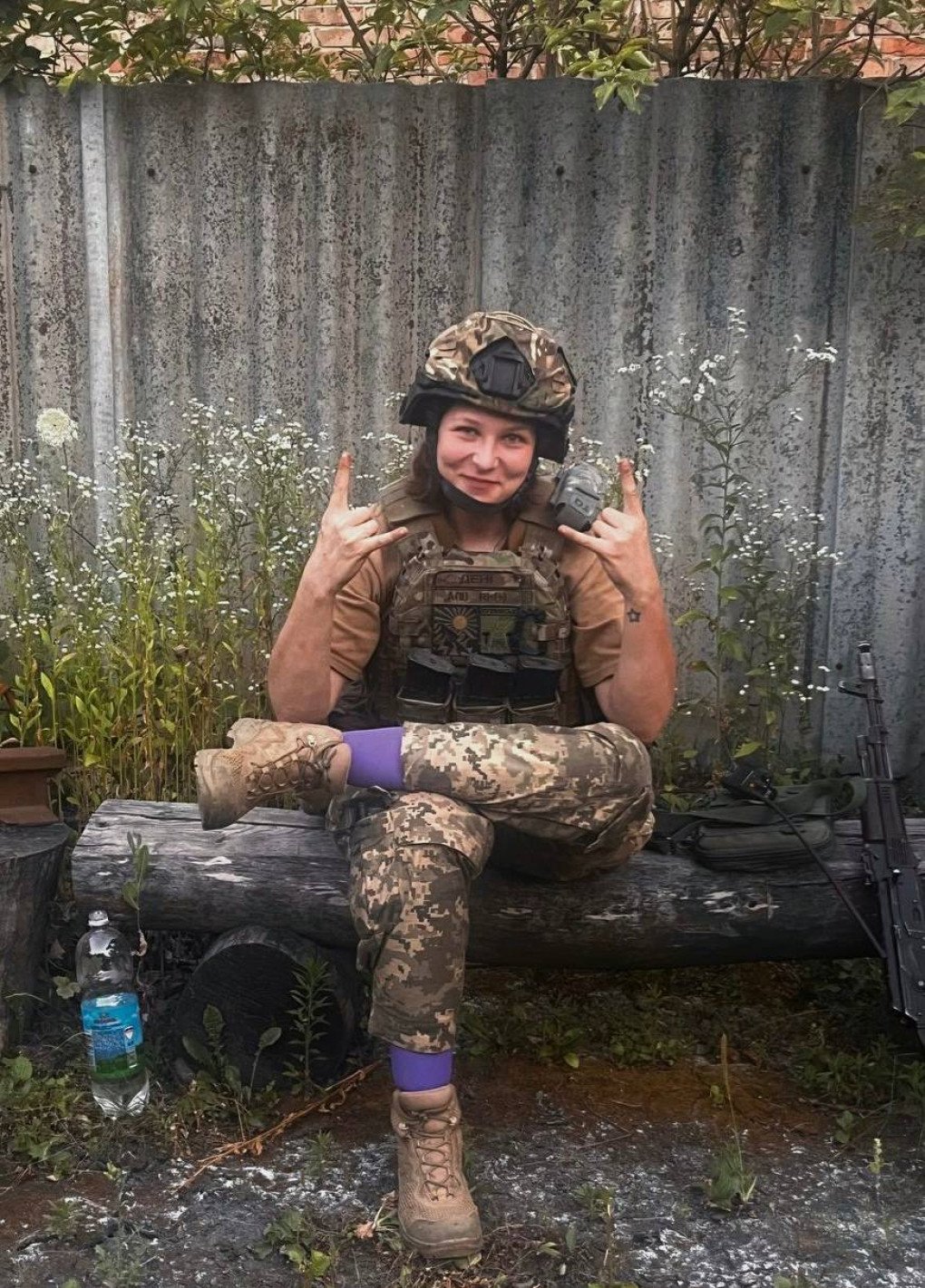 Ukrainian drone pilot Dany in the city of Toretsk in Bakhmut district, Donetsk region. (Photo courtesy of Dany) Ukrainian drone pilot Dany in the city of Toretsk in Bakhmut district, Donetsk region. (Photo courtesy of Dany)