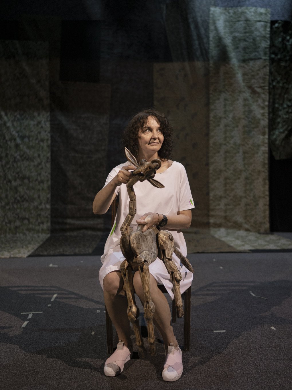 Tetiana Tumasiants at the Kharkiv Puppet Theater. Kharkiv, Kharkiv region, Ukraine on June 30, 2025. (Photo by Mykyta Kuznetsov / UNITED24 Media) Tetiana Tumasiants at the Kharkiv Puppet Theater. Kharkiv, Kharkiv region, Ukraine on June 30, 2025. (Photo by Mykyta Kuznetsov / UNITED24 Media)
