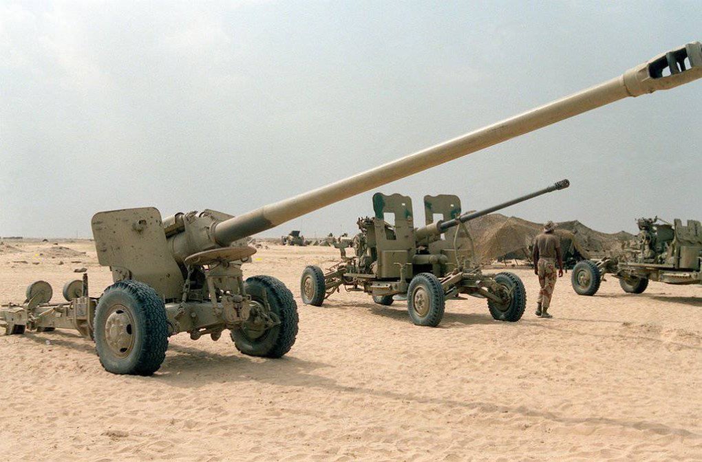 The D-74 towed gun. (Photo: open source) The D-74 towed gun. (Photo: open source)